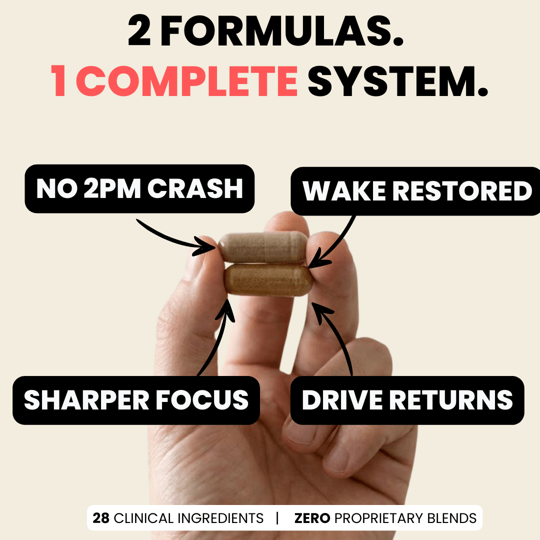 APEXSTALLION AM/PM Comprehensive Testosterone Support System