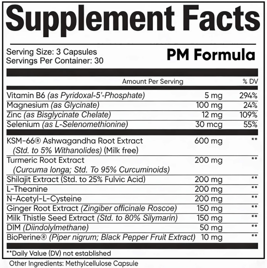 APEXSTALLION AM/PM Comprehensive Testosterone Support System